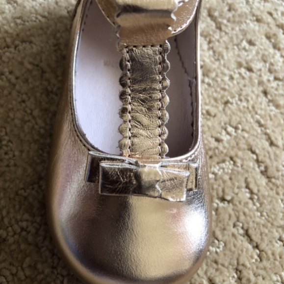 Jacadi Rose Blush Dress Shoes sz. 21 - Picture 5 of 6